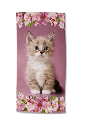 Good Morning strandlaken Look - Roze - 75 x 150 cm - 100% Polyester