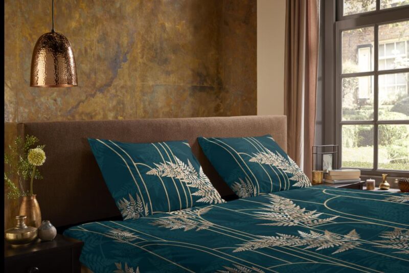 Beddengoed Malak 200 x 200 cm van Pure, Groen