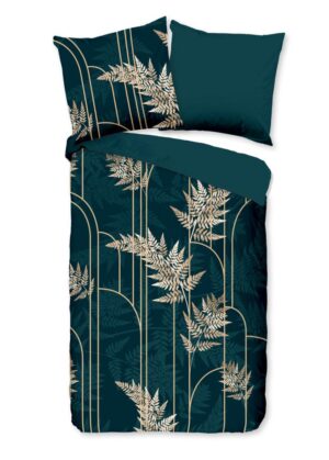Pure dekbedovertrek Malak - Groen - 200 x 200 cm - 100% Polyester