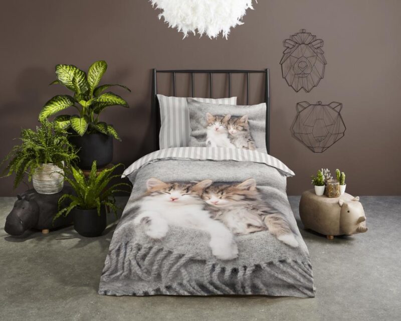 100% Polyester dekbedset Snooze van Pure in 135 x 200 cm