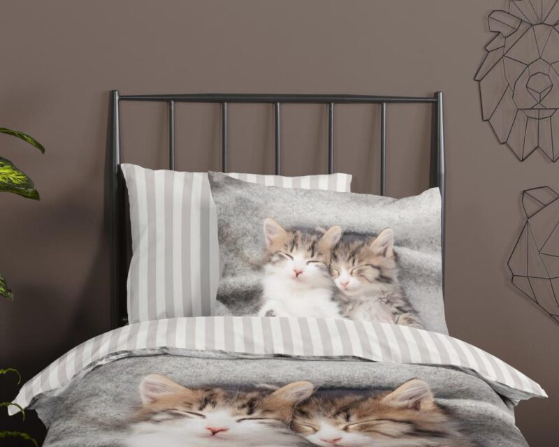 Beddengoed Snooze 135 x 200 cm van Pure, Grijs