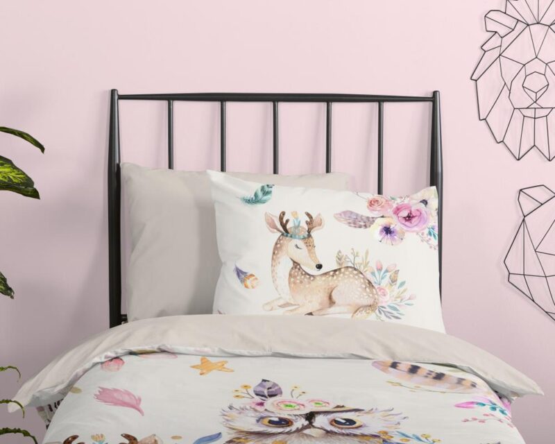 Beddengoed Meandra 140 x 220 cm van Pure, Multicolor