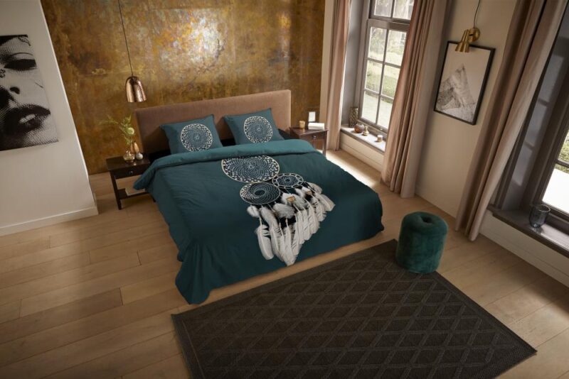 100% Polyester dekbedset Catch van Pure in 240 x 220 cm