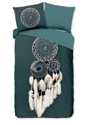 Pure dekbedovertrek Catch - Blauw - 140 x 220 cm - 100% Polyester