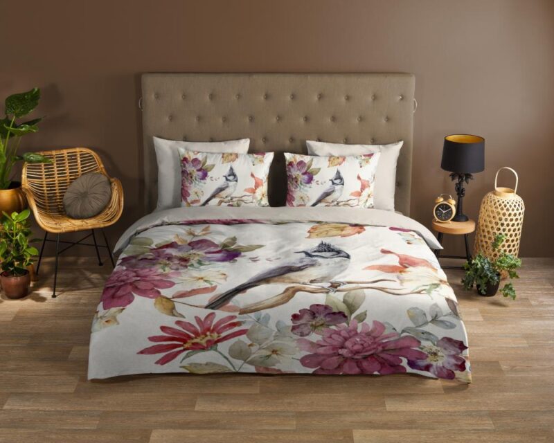 100% katoen dekbedset Inga van Good Morning in 155 x 220 cm
