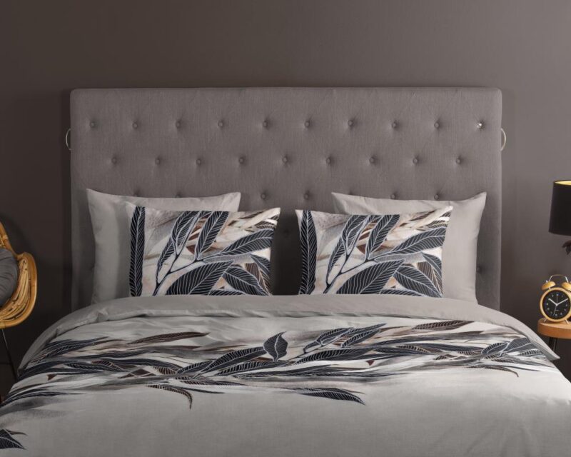 Beddengoed Gisele 135 x 200 cm van Good Morning, Grijs