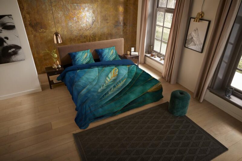 100% Polyester dekbedset Neva van Pure in 140 x 220 cm