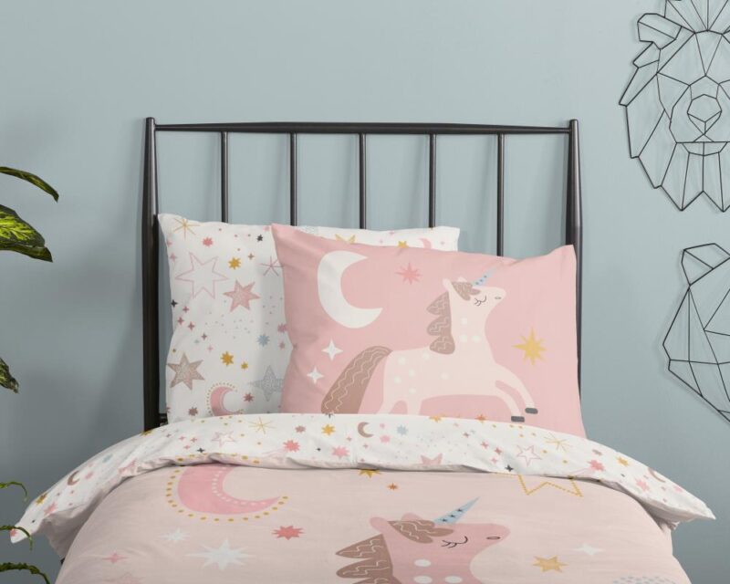 Beddengoed Deina 135 x 200 cm van Pure, Roze