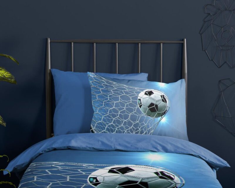 Beddengoed Fans 140 x 220 cm van Pure, Blauw