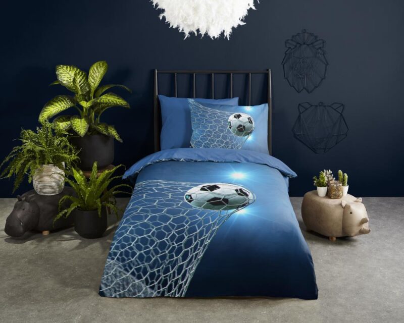 100% Polyester dekbedset Fans van Pure in 140 x 220 cm