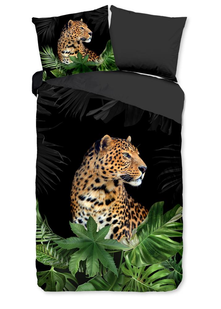 Pure dekbedovertrek Mala - Zwart - 140 x 220 cm - 100% Polyester