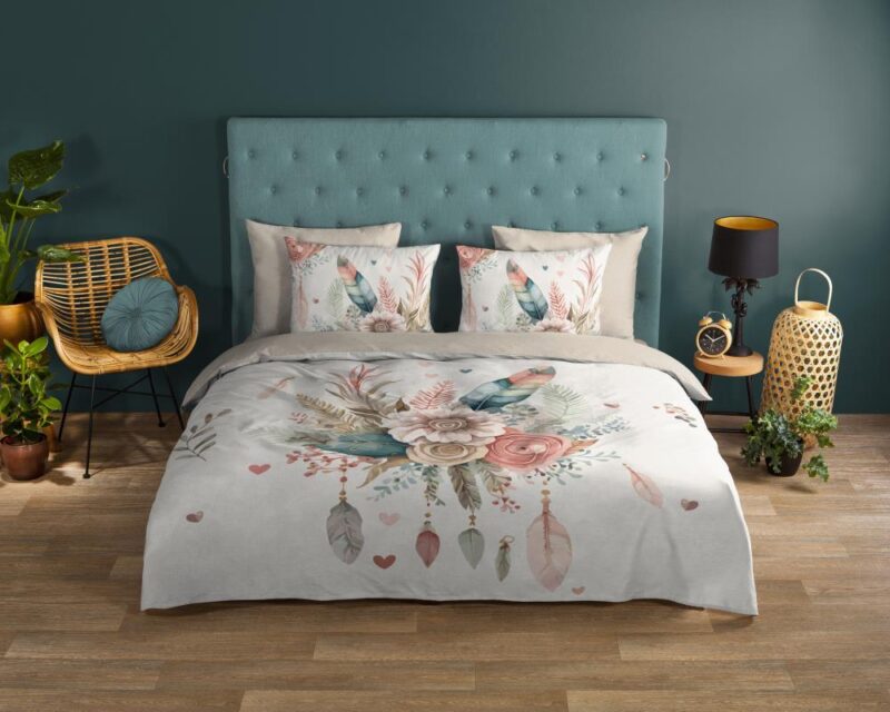 100% katoen dekbedset Videl van Good Morning in 155 x 220 cm