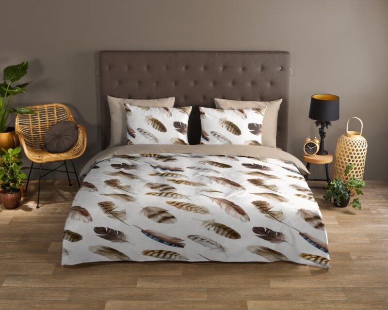 100% katoen dekbedset Fedra van Good Morning in 140 x 200 cm