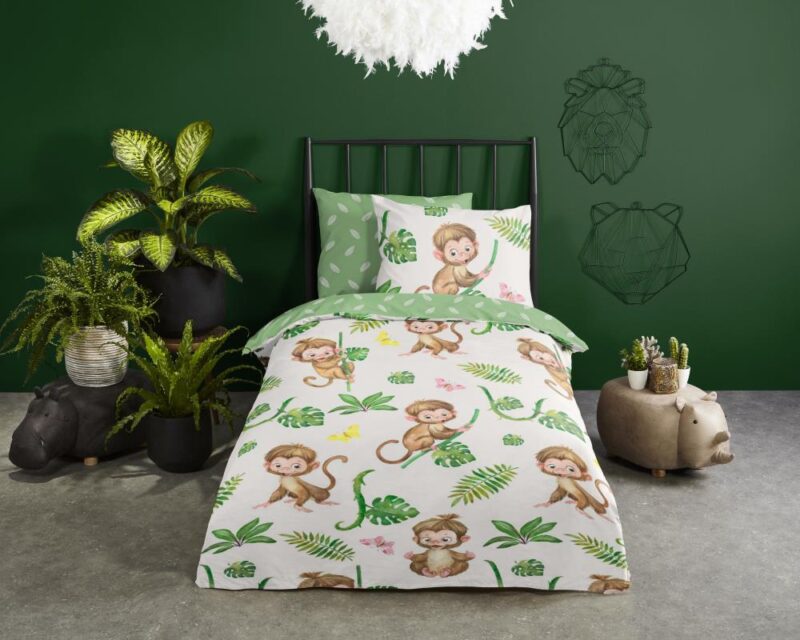 100% katoen dekbedset Play van Good Morning in 140 x 200 cm