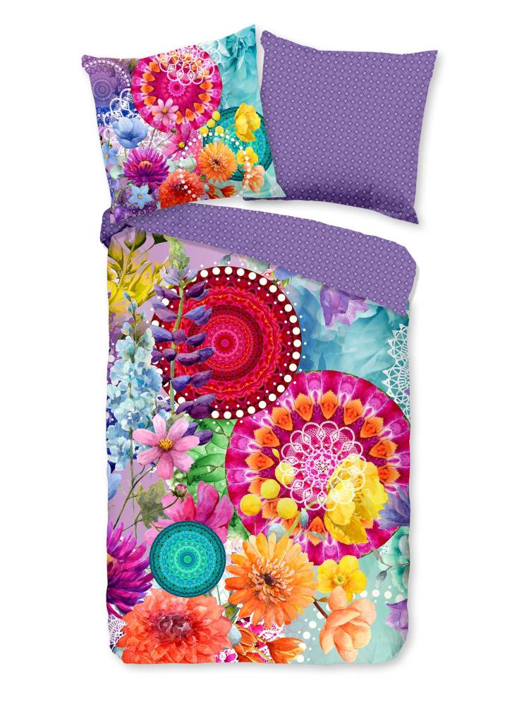 HIP dekbedovertrek Vitori - Multicolor - 135 x 200 cm - 100% katoen