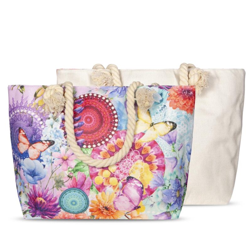 HIP Strandtas "Vitori" - Multi - (43x60 cm) - 100% Polyester