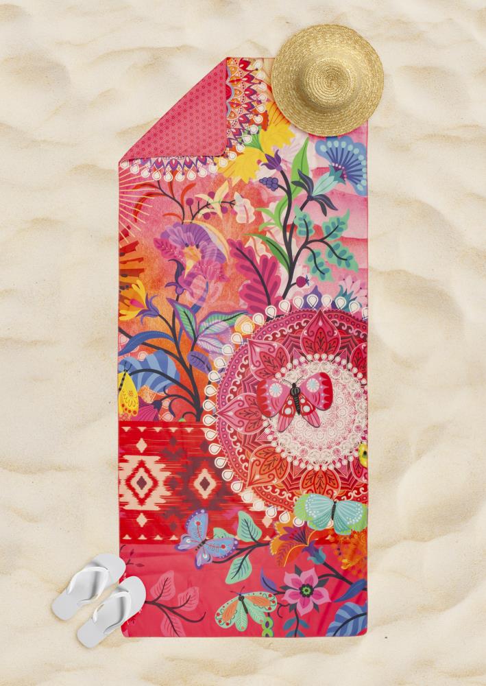 100% Polyester handdoek Giselah van HIP in 75 x 180 cm