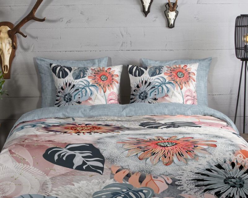 Beddengoed Ralvira 155 x 220 cm van HIP, Grijs