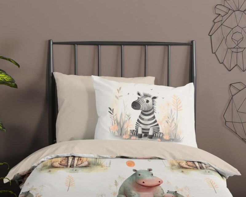 Beddengoed Pete 135 x 200 cm van Pure, Bruin