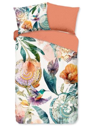 HIP dekbedovertrek Bernice - Multicolor - 140 x 220 cm - 100% katoen