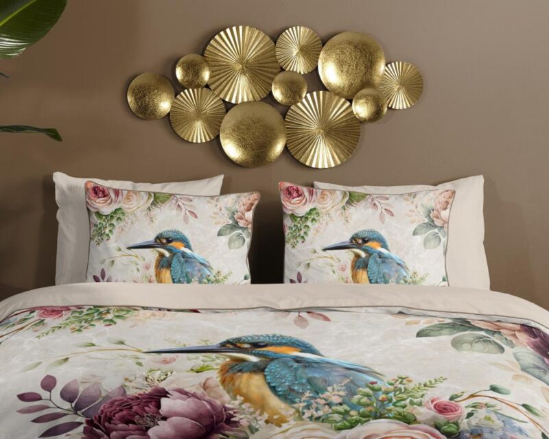 Beddengoed Verde 200 x 220 cm van Descanso, Bruin