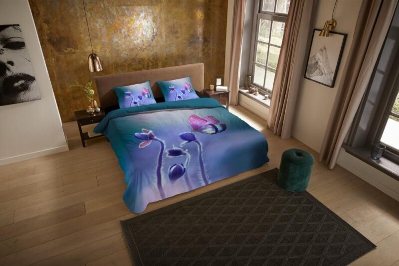 100% Polyester dekbedset Davine van Pure in 140 x 220 cm