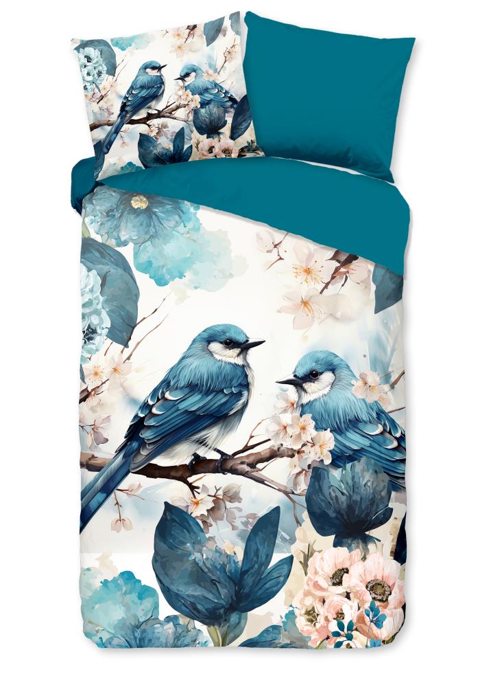 Zari overtrek van Pure, 200 x 220 cm, kussensloop 60 x 70 cm