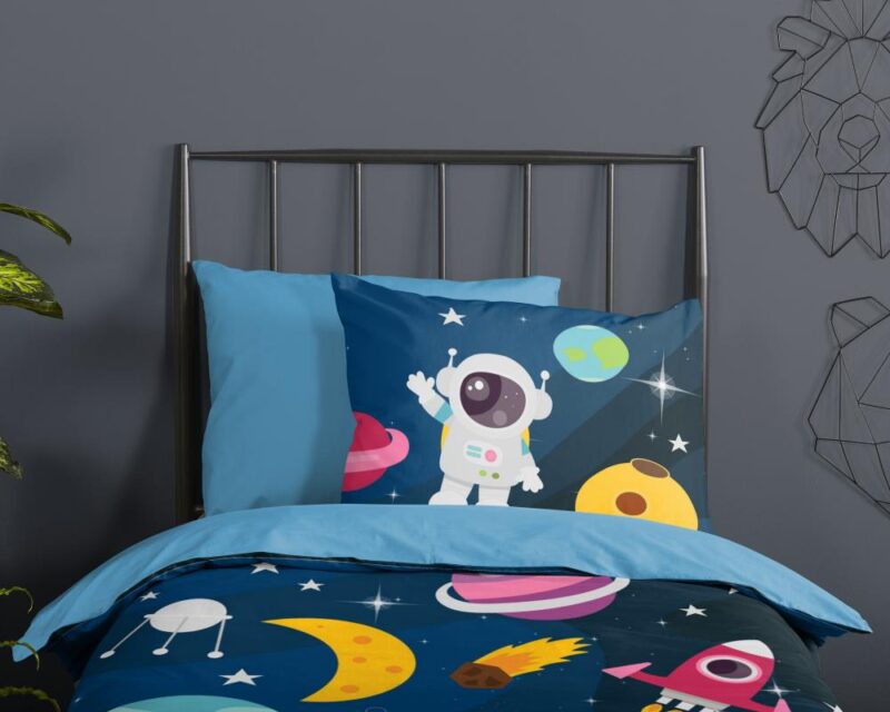 Beddengoed Planets 140 x 220 cm van Pure, Multicolor