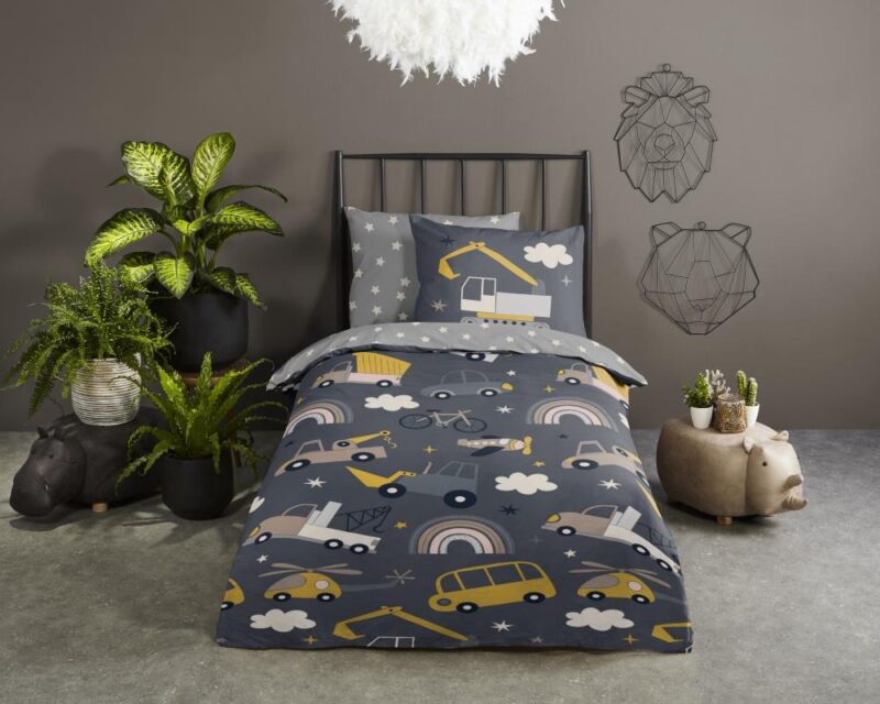 100% katoen dekbedset Rush van Good Morning in 140 x 220 cm