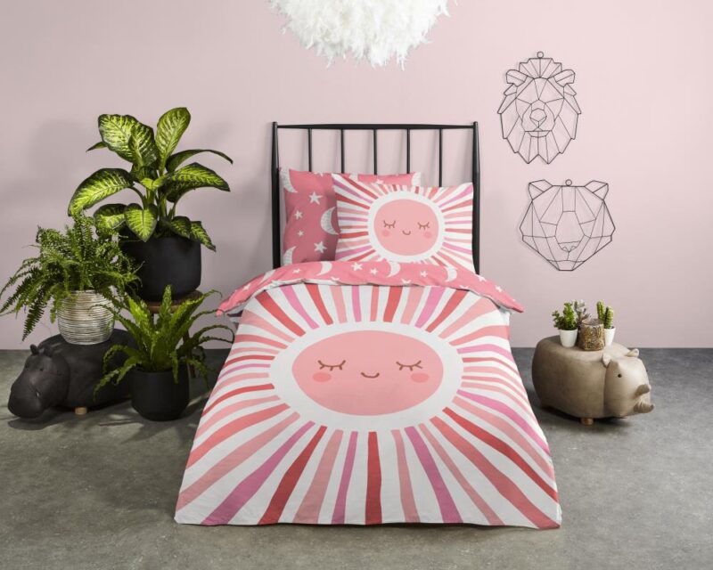 100% katoen dekbedset Sunny van Good Morning in 140 x 200 cm