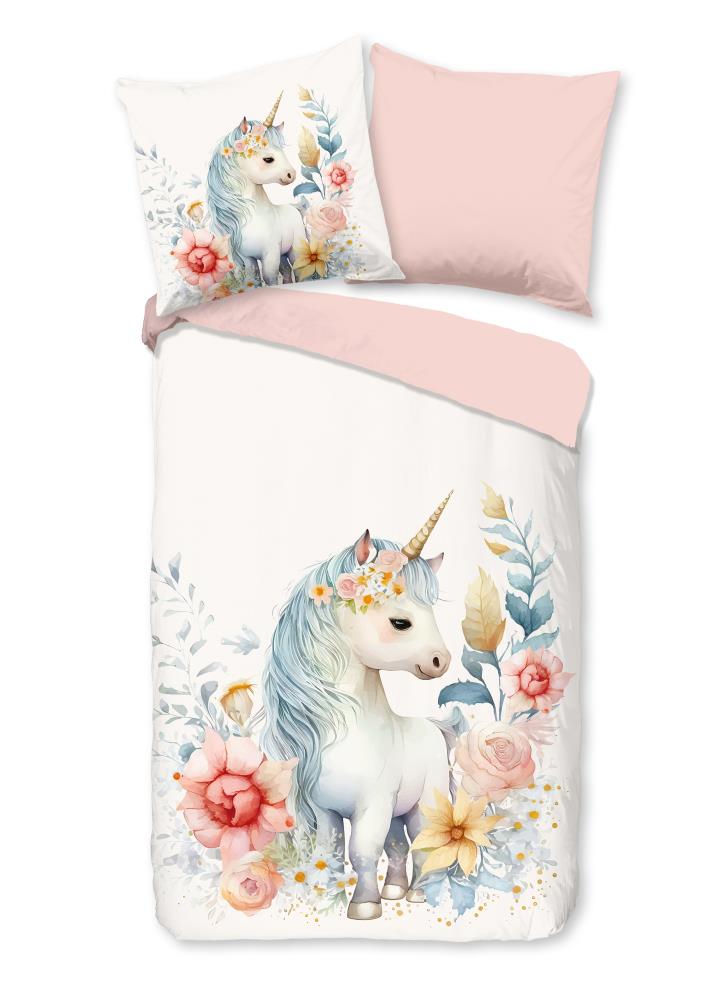 Pure dekbedovertrek Unidream - Off-Wit - 140 x 220 cm - 100% Polyester