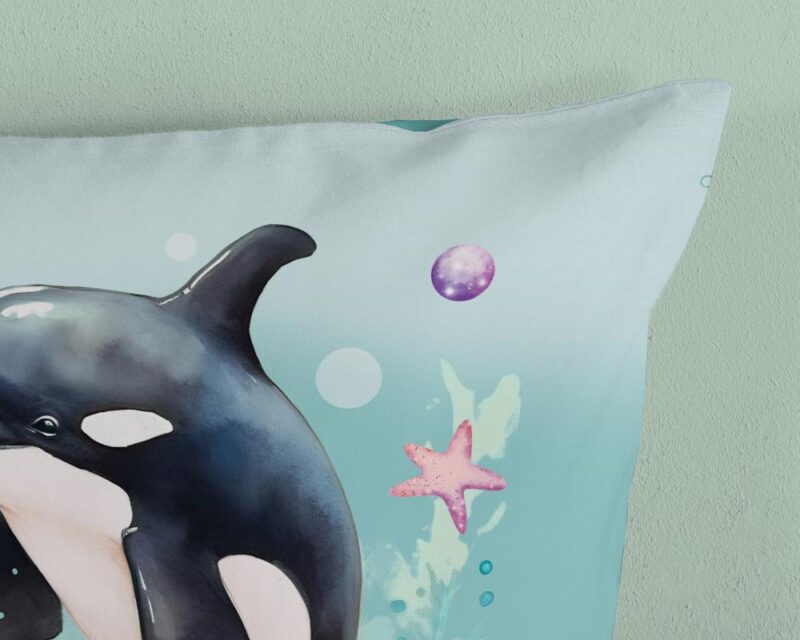 Beddengoed Splash 140 x 220 cm van Pure, Groen
