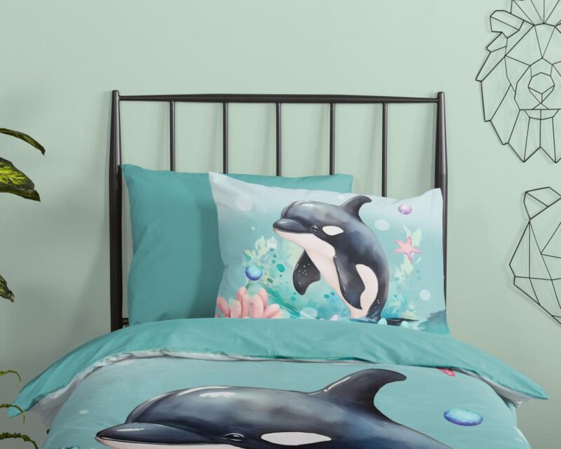 100% Polyester dekbedset Splash van Pure in 140 x 220 cm