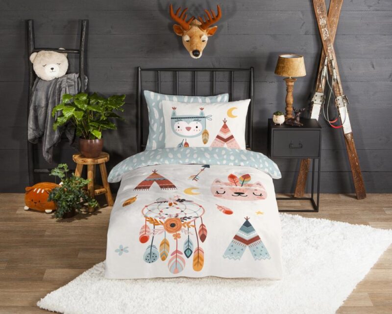 100% katoen dekbedset Dreamy van Good Morning in 140 x 200 cm