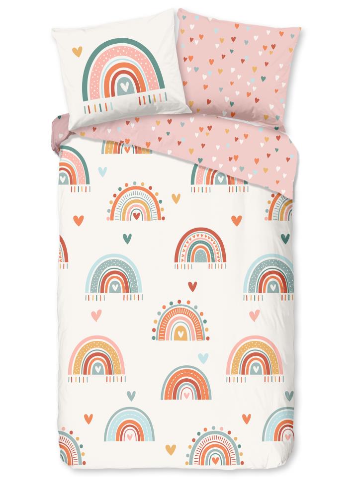 Louie overtrek van Good Morning, 100 x 135 cm, kussensloop 40 x 60 cm