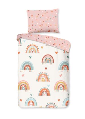 Good Morning dekbedovertrek Louie - Multicolor - 100 x 135 cm - 100% katoen