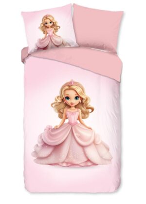 Pure dekbedovertrek Bella - Roze - 140 x 220 cm - 100% Polyester