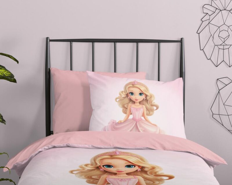 Beddengoed Bella 140 x 220 cm van Pure, Roze