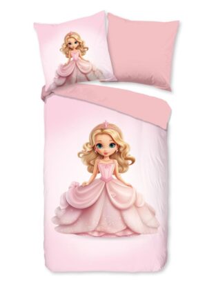 Pure dekbedovertrek Bella - Roze - 135 x 200 cm - 100% Polyester