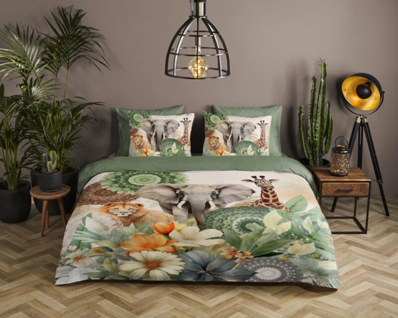 100% katoen dekbedset Sagadar van HIP in 155 x 220 cm