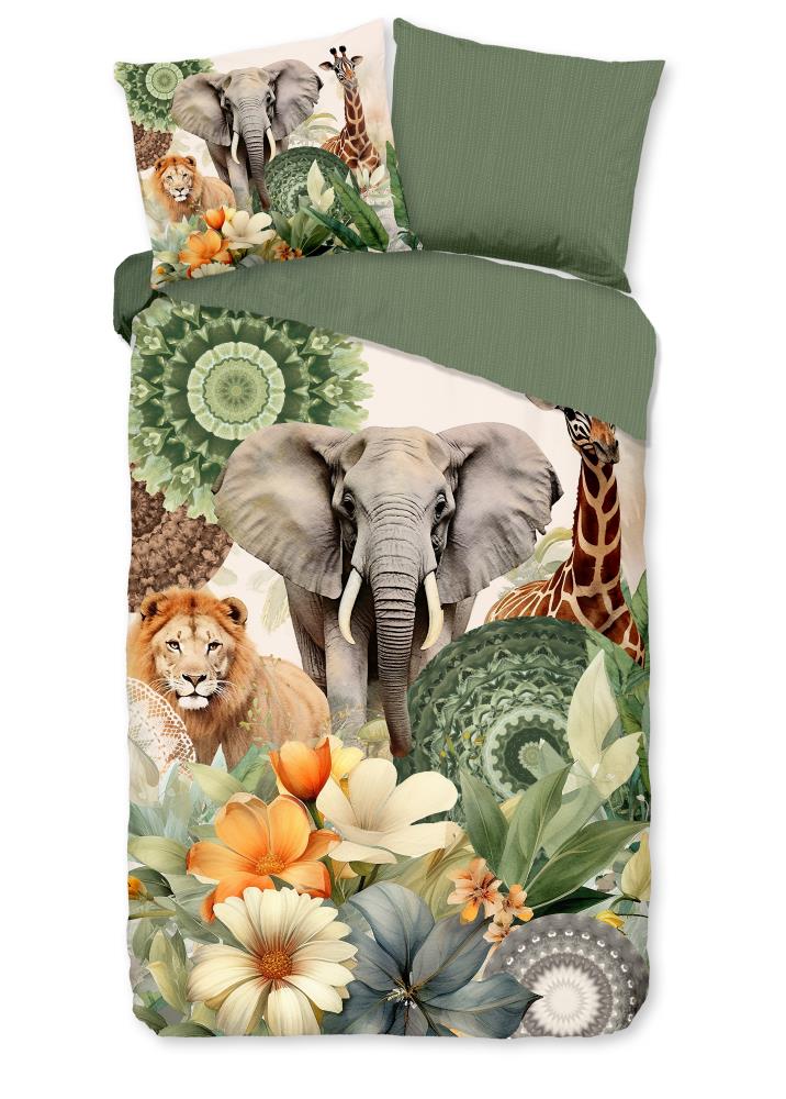 Sagadar overtrek van HIP, 155 x 220 cm, kussensloop 80 x 80 cm