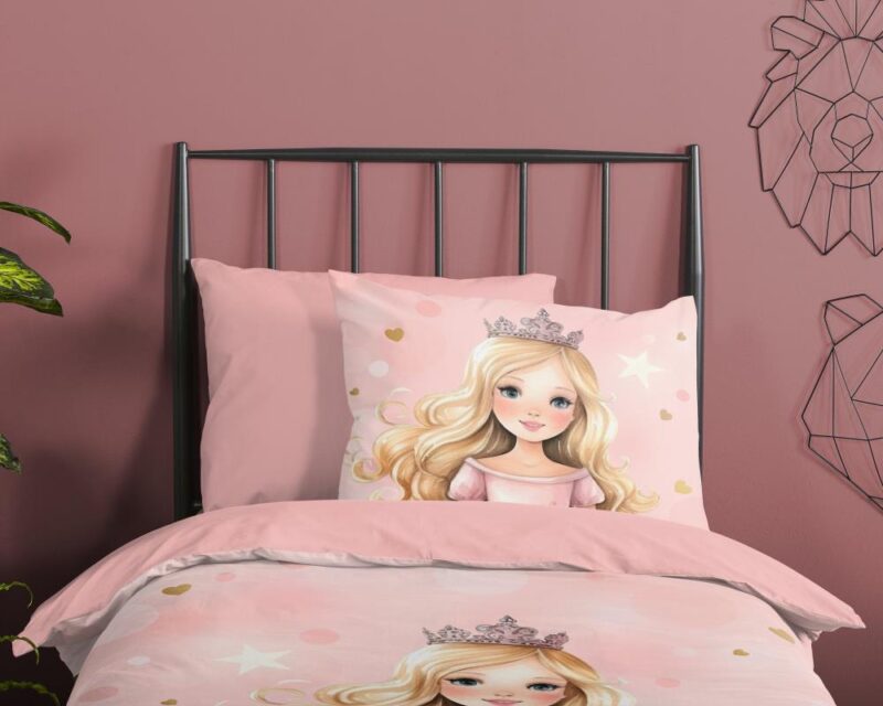 Beddengoed Amelie 140 x 220 cm van Good Morning, Roze