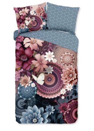 HIP dekbedovertrek Asher - Multicolor - 140 x 220 cm - 100% katoen