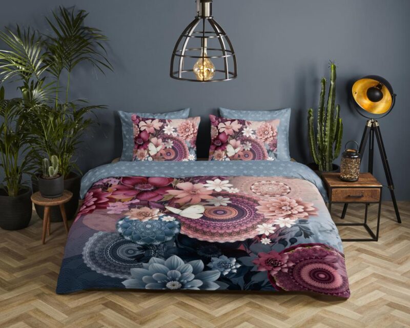 100% katoen dekbedset Asher van HIP in 140 x 220 cm