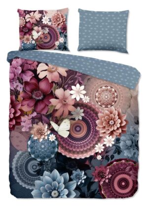 HIP dekbedovertrek Asher - Multicolor - 200 x 220 cm - 100% katoen