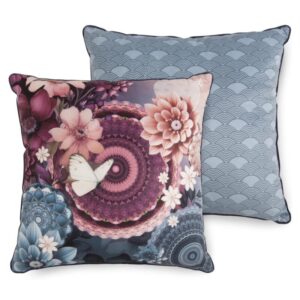 HIP sierkussen Asher - Multicolor - 48 x 48 cm - 100% Polyester