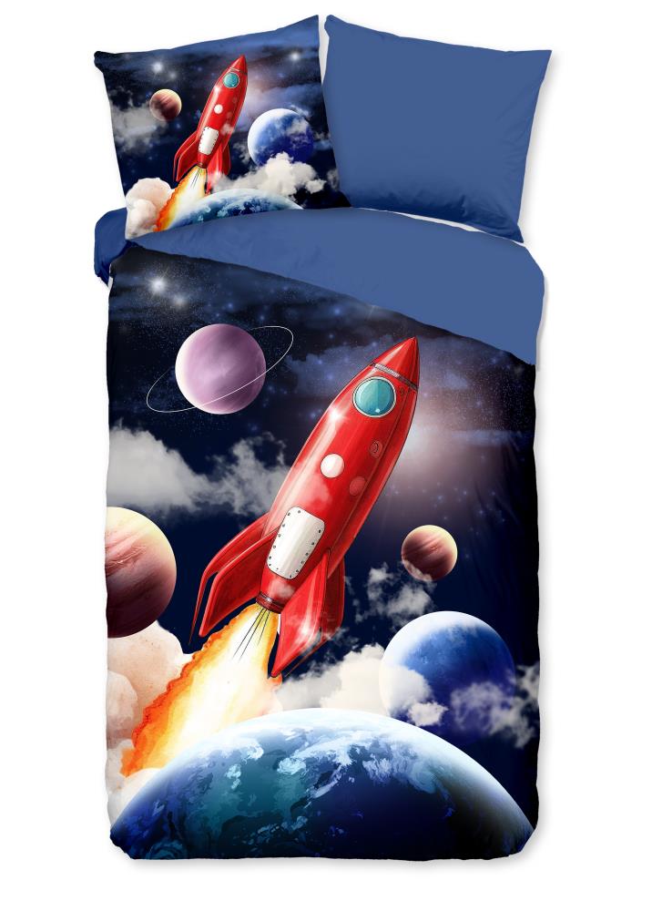 Rocket overtrek van Pure, 140 x 220 cm, kussensloop 60 x 70 cm