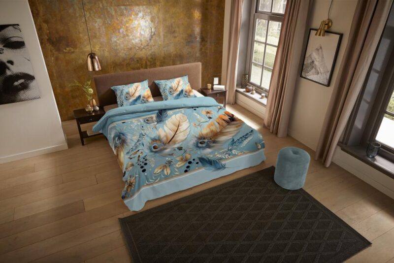 100% Polyester dekbedset Wizz van Pure in 140 x 220 cm
