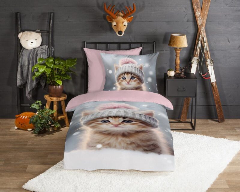 100% katoen dekbedset Patt van Good Morning in 140 x 220 cm