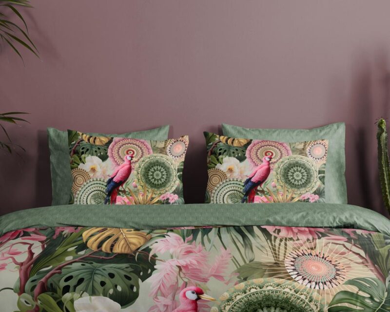 Beddengoed Palay 155 x 220 cm van HIP, Groen